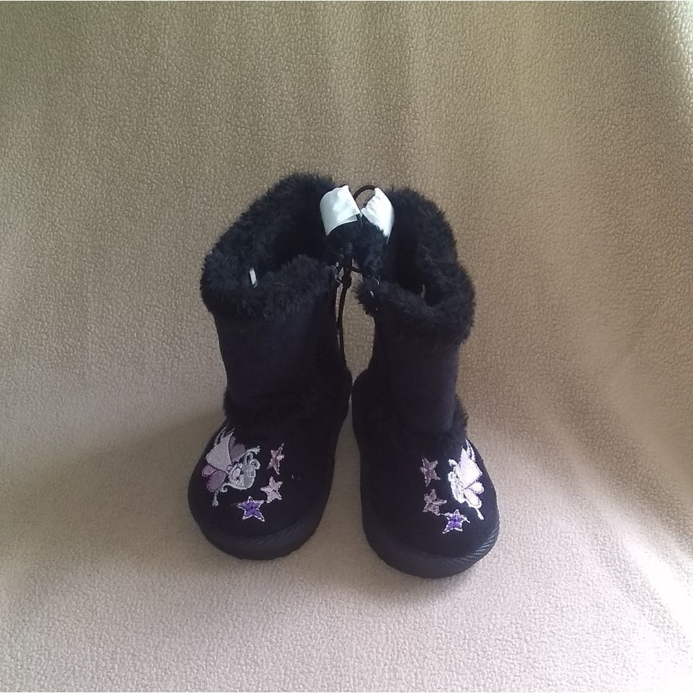 Ositos Girl's Black Fairy Boots